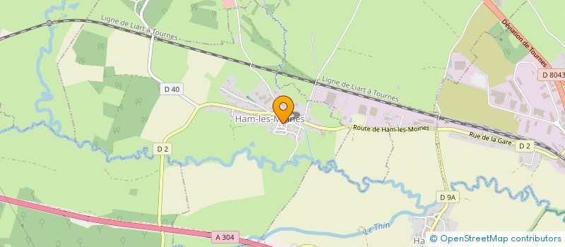 localisation de l'entreprise MADAME EVE MONNAERT  SURY