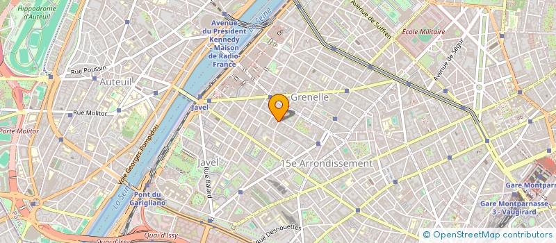 localisation de l'entreprise MADAME EVE MULLER  PARIS