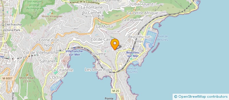 localisation de l'entreprise MADAME EVE PELCER à BEAULIEU-SUR-MER