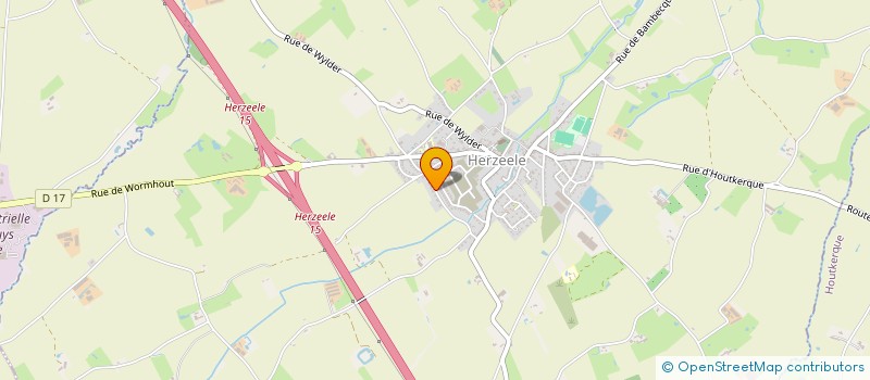 localisation de l'entreprise MADAME EVE PICOTIN  HERZEELE