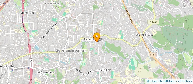 localisation de l'entreprise MADAME EVE ROY à MARSEILLE