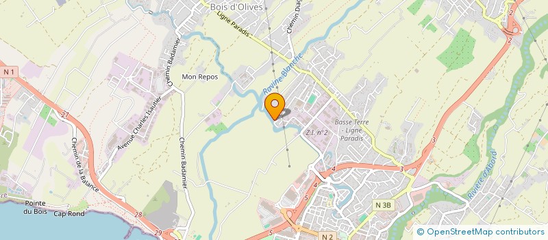 localisation de l'entreprise MADAME EVE ROYER  SAINT-PIERRE