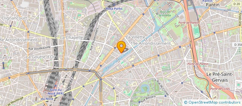 localisation de l'entreprise MADAME EVE SEANHROU  PARIS