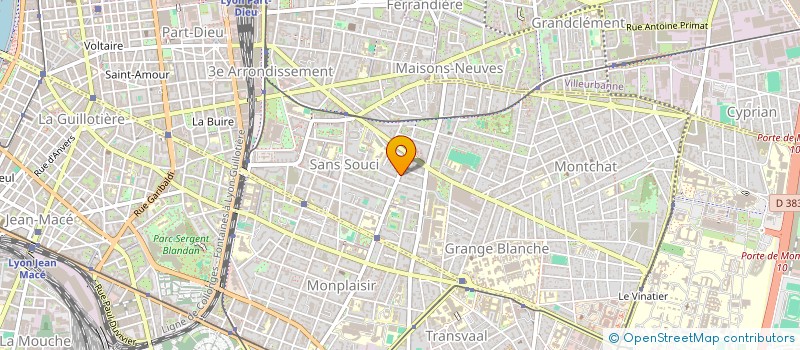 localisation de l'entreprise MADAME EVE SIROPT à LYON