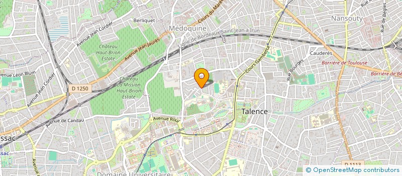 localisation de l'entreprise MADAME EVE SPELTA  TALENCE