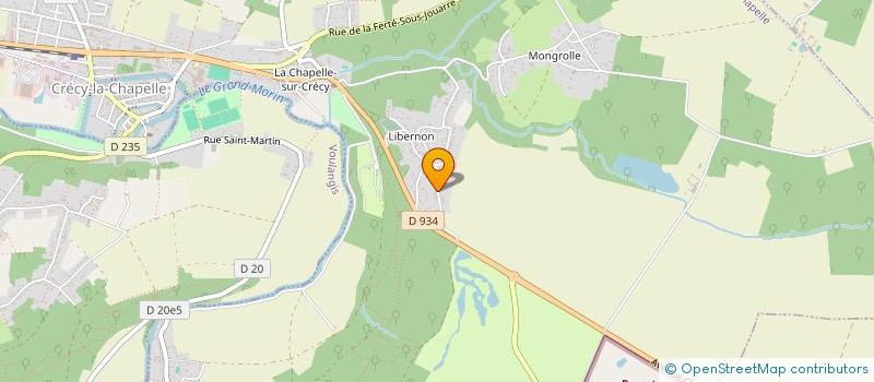 localisation de l'entreprise MADAME EVE THEMIOT  CRECY-LA-CHAPELLE