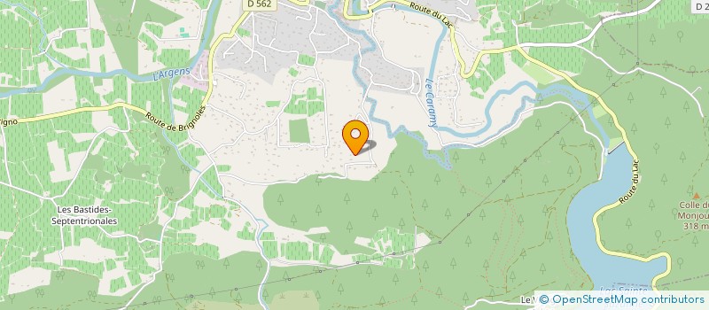 localisation de l'entreprise MADAME EVE TRAVERSA  CARCES