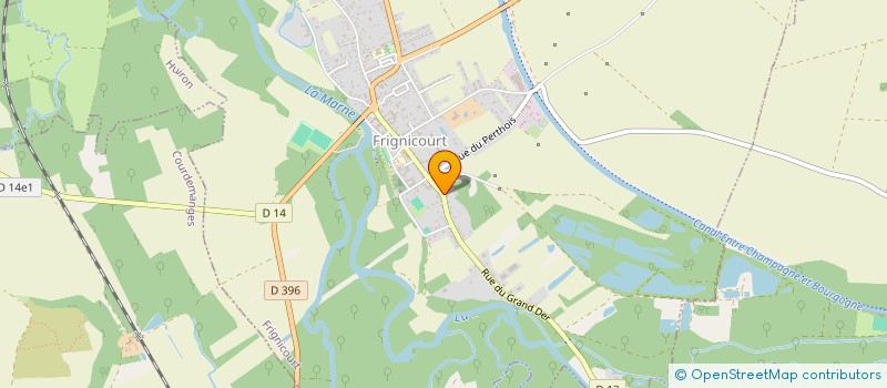 localisation de l'entreprise MADAME EVELINA GAVRILENKO  FRIGNICOURT