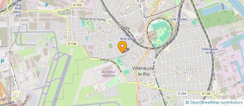 localisation de l'entreprise MADAME EVELINA GOMES MOREIRA  ORLY