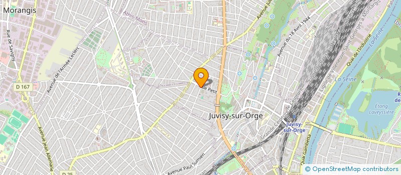 localisation de l'entreprise MADAME EVELINA URSU  JUVISY-SUR-ORGE