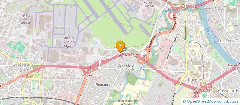 localisation de l'entreprise MADAME EVELINE BEN SAAD à TOULOUSE