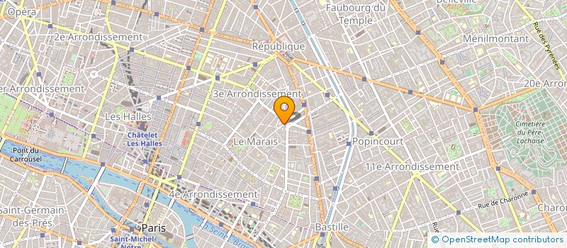 localisation de l'entreprise MADAME EVELINE BLEPP  PARIS