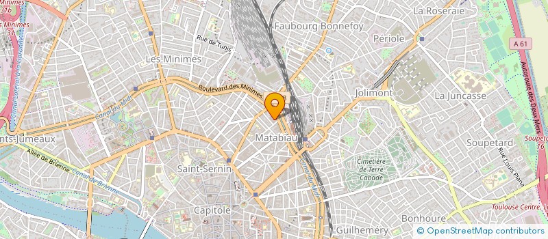 localisation de l'entreprise MADAME EVELINE ESCANDE à TOULOUSE