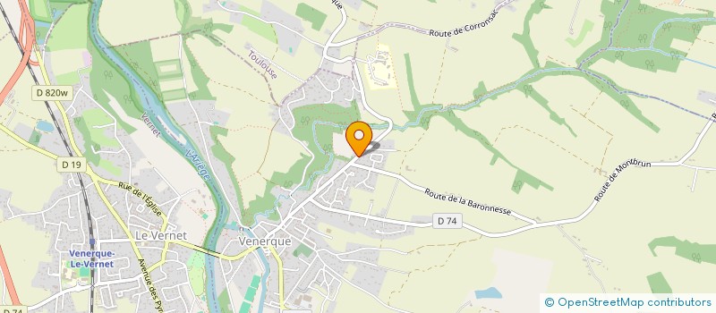 localisation de l'entreprise MADAME EVELINE FERRANTI à VENERQUE