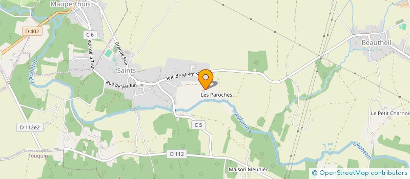 localisation de l'entreprise MADAME EVELINE FEYFANT  BEAUTHEIL-SAINTS