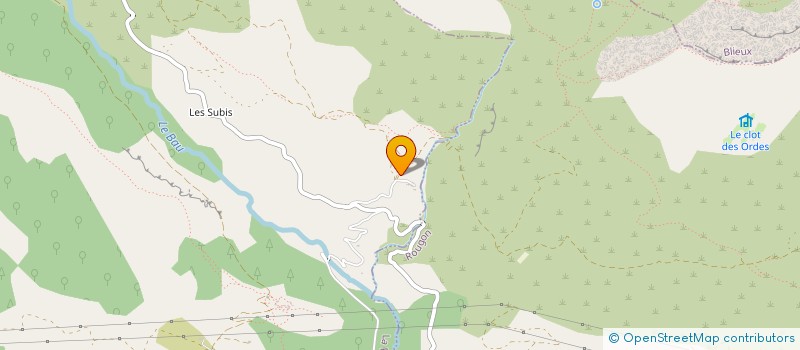 localisation de l'entreprise MADAME EVELINE GUICHARD  LA PALUD-SUR-VERDON