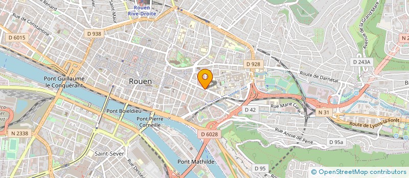 localisation de l'entreprise MADAME EVELINE LE CORRONC à ROUEN