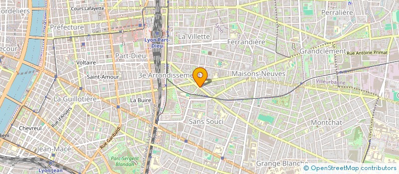 localisation de l'entreprise MADAME EVELINE MISSANA à LYON