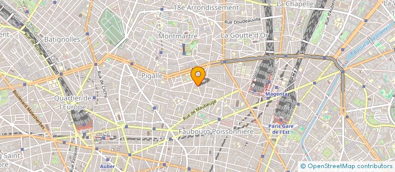 localisation de l'entreprise MADAME EVELINE PORQUET  PARIS