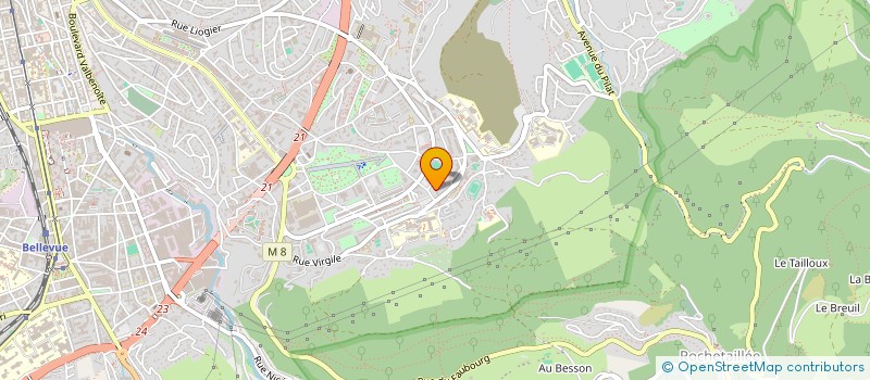 localisation de l'entreprise MADAME EVELINE RAMAMONJINIRINA  SAINT-ETIENNE