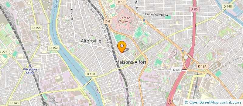 localisation de l'entreprise MADAME EVELINE SADOUN à MAISONS-ALFORT