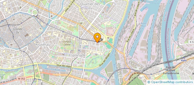 localisation de l'entreprise MADAME EVELINE VOLANT à STRASBOURG