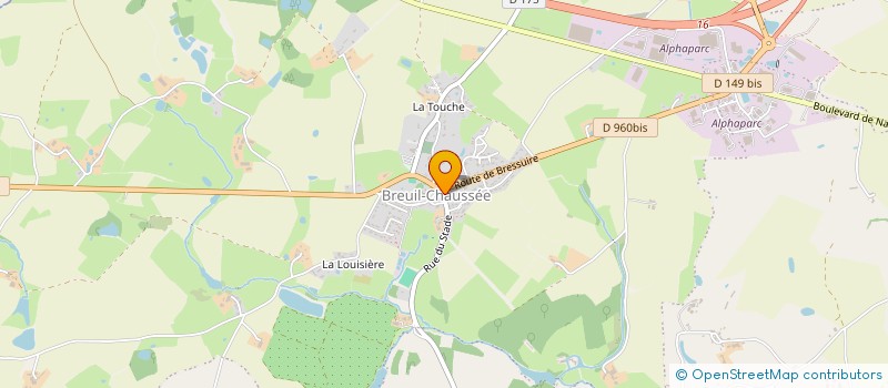 localisation de l'entreprise MADAME EVELYN AURELIUS-HADDOCK à ARGENTONNAY