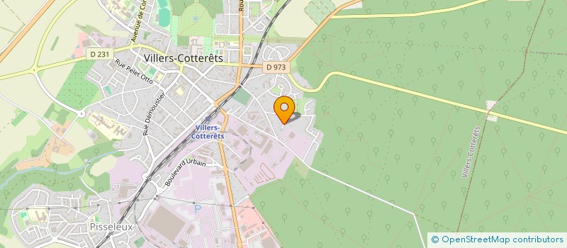 localisation de l'entreprise MADAME EVELYN BOULON  VILLERS-COTTERETS