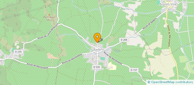 localisation de l'entreprise MADAME EVELYN BREIDEN  BADENS