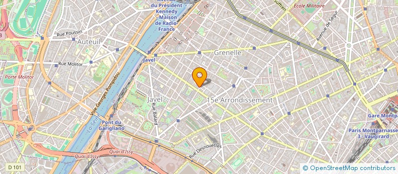 localisation de l'entreprise MADAME EVELYN DANA  PARIS