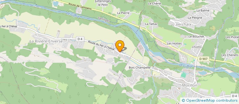 localisation de l'entreprise MADAME EVELYN OTTAS  LA RIVIERE-ENVERSE