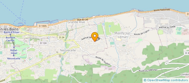 localisation de l'entreprise MADAME EVELYN WESTON  BERNEX