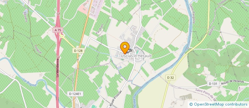 localisation de l'entreprise MADAME EVELYNE ALCOVER  USCLAS-D'HERAULT