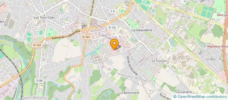 localisation de l'entreprise MADAME EVELYNE ALLAIS  QUINTAL