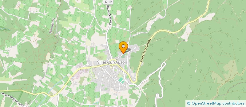 localisation de l'entreprise MADAME EVELYNE ANDRE  VILLES-SUR-AUZON