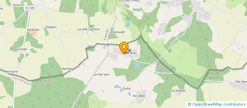 localisation de l'entreprise MADAME EVELYNE AOUSTIN à HERBIGNAC