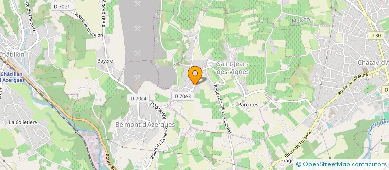 localisation de l'entreprise MADAME EVELYNE ASTIER à SAINT-JEAN-DES-VIGNES