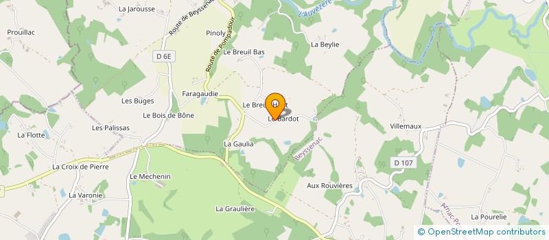localisation de l'entreprise MADAME EVELYNE AUCHER à SEGUR-LE-CHATEAU