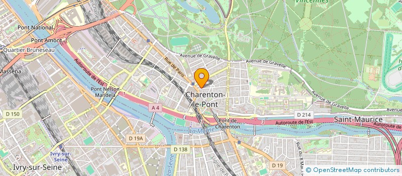 localisation de l'entreprise MADAME EVELYNE AVRIL  CHARENTON-LE-PONT