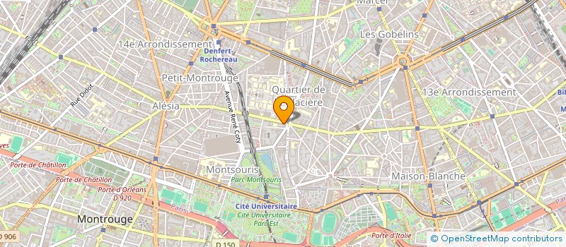 localisation de l'entreprise MADAME EVELYNE BALLOU  PARIS