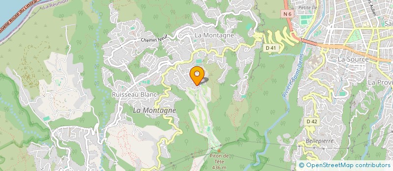 localisation de l'entreprise MADAME EVELYNE BEAUGRAND à SAINT-DENIS