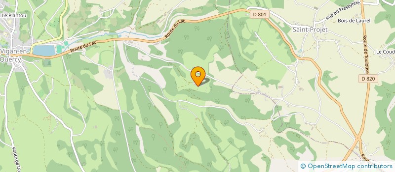 localisation de l'entreprise MADAME EVELYNE BELLOSGUARDO  LE VIGAN