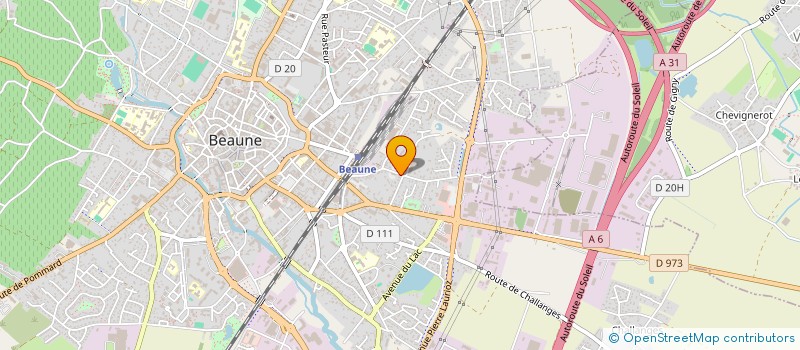 localisation de l'entreprise MADAME EVELYNE BERNARD à BEAUNE