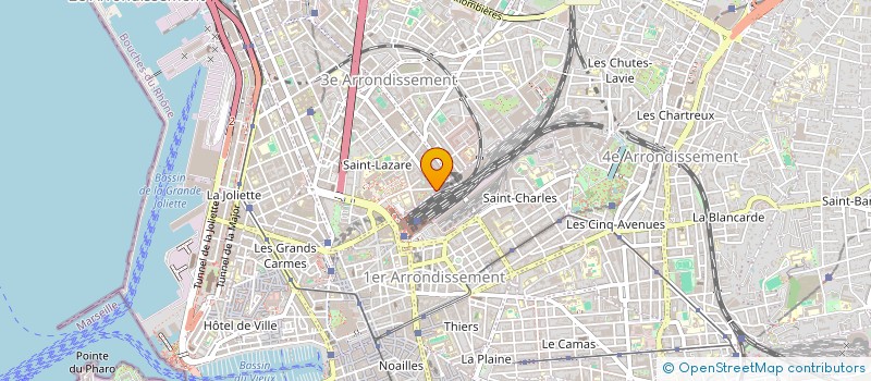 localisation de l'entreprise MADAME EVELYNE BERNARD  MARSEILLE