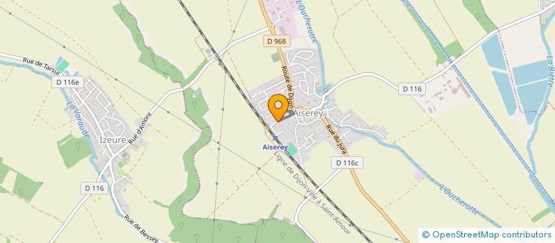 localisation de l'entreprise MADAME EVELYNE BERNOT  GENLIS