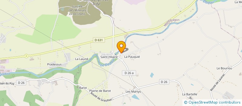 localisation de l'entreprise MADAME EVELYNE BERT  SAINT-JULIEN-DU-PUY