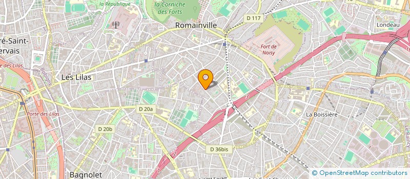 localisation de l'entreprise MADAME EVELYNE BIEHLER à ROMAINVILLE
