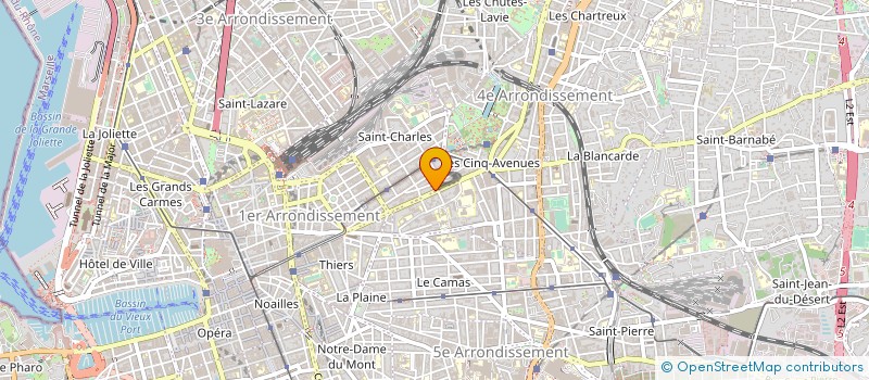 localisation de l'entreprise MADAME EVELYNE BILARDELLO à MARSEILLE