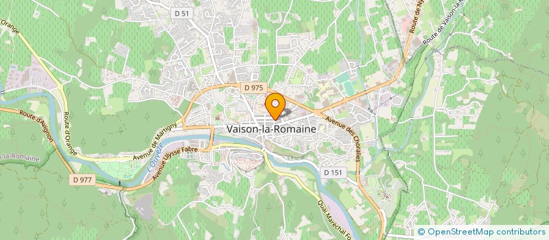 localisation de l'entreprise MADAME EVELYNE BILLARD à VAISON-LA-ROMAINE