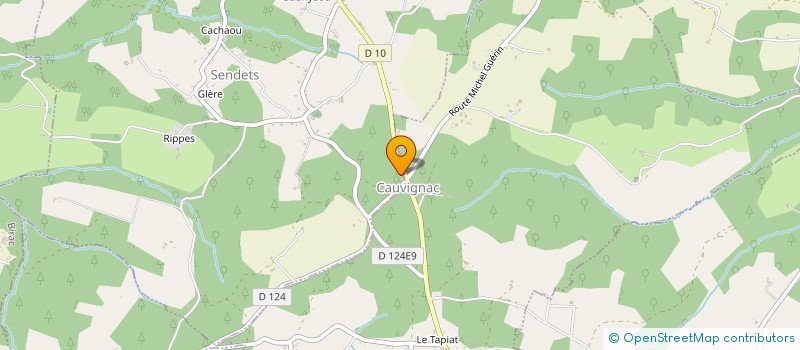 localisation de l'entreprise MADAME EVELYNE BISIAUX  GRIGNOLS